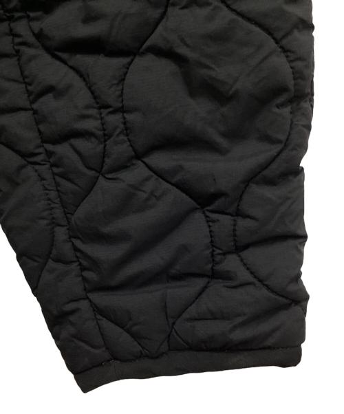 WILD THINGS（ワイルドシングス）WILD THINGS (ワイルドシングス) W'S QUILTED LONG COAT -TAUPE/キルティングロングコート ブラック サイズ:Mの古着・服飾アイテム