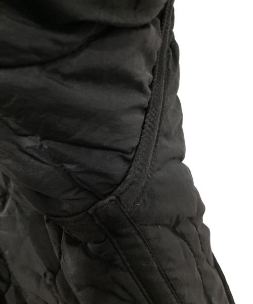 WILD THINGS（ワイルドシングス）WILD THINGS (ワイルドシングス) W'S QUILTED LONG COAT -TAUPE/キルティングロングコート ブラック サイズ:Mの古着・服飾アイテム