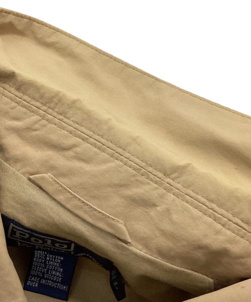 POLO RALPH LAUREN（ポロ・ラルフローレン）POLO RALPH LAUREN (ポロ・ラルフローレン) 90's ステンカラーハーフコート ベージュ サイズ:Lの古着・服飾アイテム