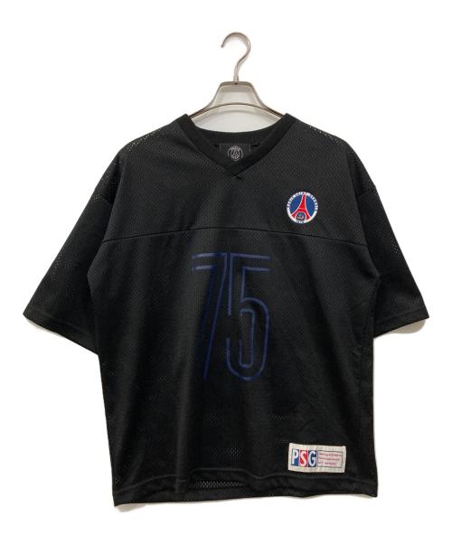 Paris Saint-Germain（パリサンジェルマン）PARIS SAINT-GERMAIN (パリサンジェルマン) メッシュTシャツ ブラック サイズ:Mの古着・服飾アイテム