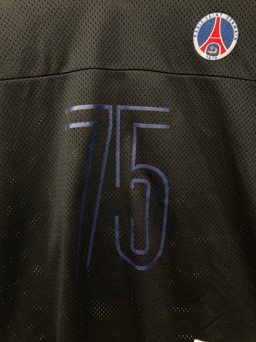 Paris Saint-Germain（パリサンジェルマン）PARIS SAINT-GERMAIN (パリサンジェルマン) メッシュTシャツ ブラック サイズ:Mの古着・服飾アイテム