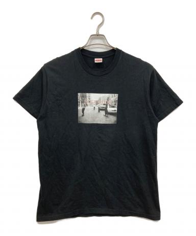 中古・古着通販】SUPREME (シュプリーム) プリントTシャツ ブラック