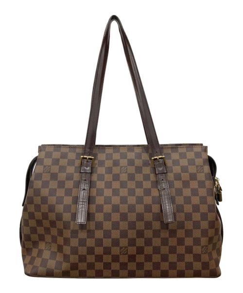 LOUIS VUITTON（ルイ ヴィトン）LOUIS VUITTON (ルイ ヴィトン) トートバッグ ブラウンの古着・服飾アイテム