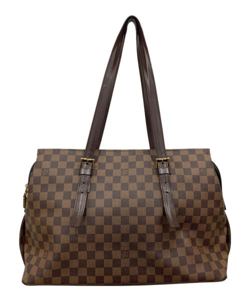 LOUIS VUITTON（ルイ ヴィトン）LOUIS VUITTON (ルイ ヴィトン) トートバッグ ブラウンの古着・服飾アイテム