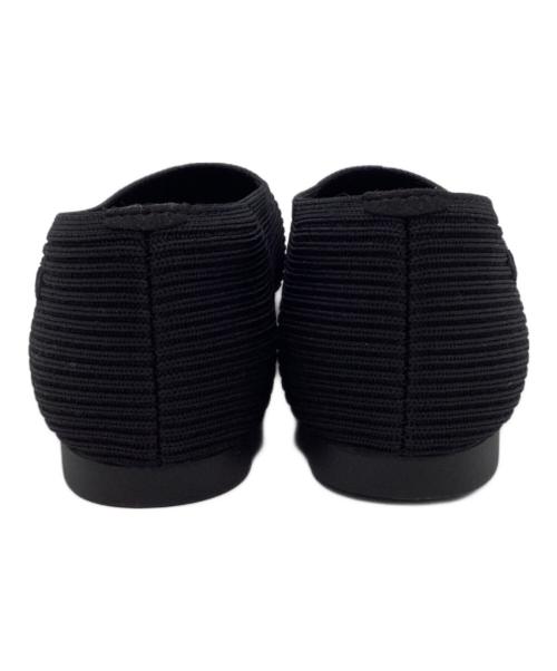 VIVAIA（ビバイア）VIVAIA (ビバイア) スクエアトゥフラットシューズ ブラック サイズ:35.5の古着・服飾アイテム