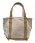 L.L.Bean（エルエルビーン）の古着「Canvas Mini Tote Bag」｜ベージュ×アイボリー