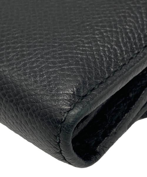 Salvatore Ferragamo（サルヴァトーレ フェラガモ）Salvatore Ferragamo (サルヴァトーレ フェラガモ) ガンチーニ3つ折り財布 ブラックの古着・服飾アイテム