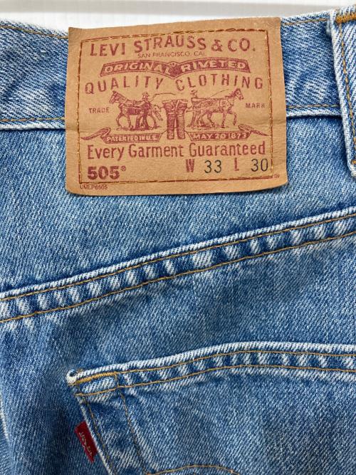 LEVI'S（リーバイス）LEVI'S (リーバイス) 505 テーパードデニムパンツ インディゴ サイズ:SIZE 83.5cm (W33)の古着・服飾アイテム