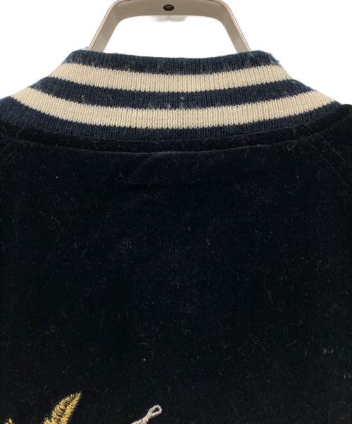 CORSAIRE（CORSAIRE）CORSAIRE (CORSAIRE) 古着龍刺繍スーベニアジャケット ブラック サイズ:Freeの古着・服飾アイテム