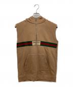 GUCCIグッチ）の古着「Vest」｜ブラウン