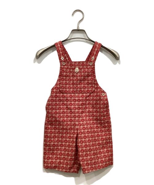 GUCCI（グッチ）GUCCI (グッチ) オーバーオール レッド サイズ:24(90/53)の古着・服飾アイテム