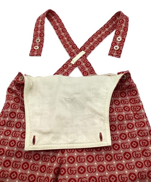 GUCCI（グッチ）GUCCI (グッチ) オーバーオール レッド サイズ:24(90/53)の古着・服飾アイテム