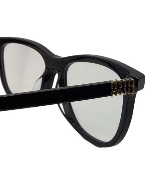 MIU MIU（ミュウミュウ）MIU MIU (ミュウミュウ) サングラス ブラック サイズ:54□16の古着・服飾アイテム