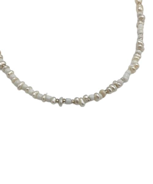 TON（トン）TON (トン) Ron Herman (ロンハーマン) ビーズパールネックレス ホワイトの古着・服飾アイテム