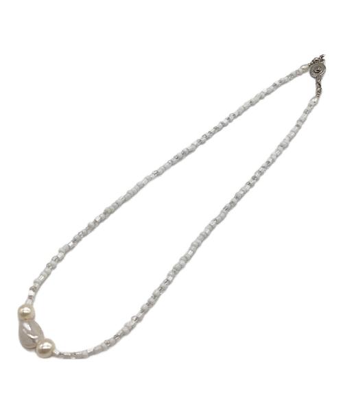 TON（トン）TON (トン) Ron Herman (ロンハーマン) ビーズパールネックレス ホワイトの古着・服飾アイテム