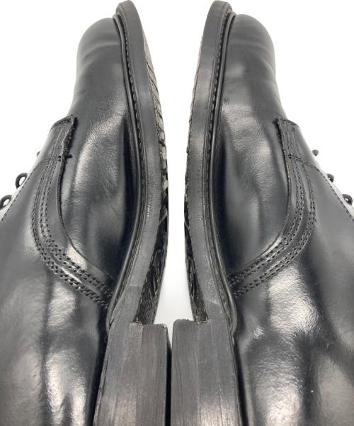 NO BRAND（ノーブランド）NO BRAND (ノーブランド) スチールトゥシューズ ブラック サイズ: 91/2の古着・服飾アイテム