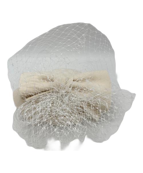 CA4LA（カシラ）CA4LA (カシラ) カクテルハット ホワイト 未使用品の古着・服飾アイテム