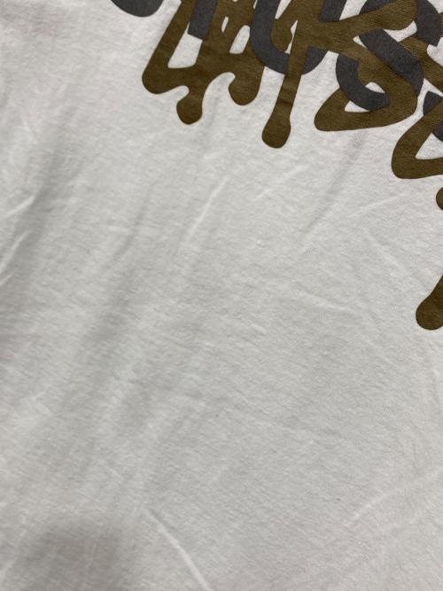 stussy（ステューシー）stussy (ステューシー) プリントTシャツ ホワイト サイズ:Mの古着・服飾アイテム