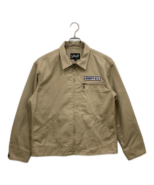 Schott（ショット）Schott (ショット) ワークジャケット ベージュ サイズ:Lの古着・服飾アイテム