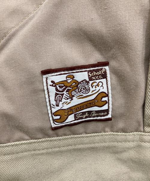 Schott（ショット）Schott (ショット) ワークジャケット ベージュ サイズ:Lの古着・服飾アイテム
