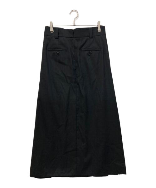 Adam et Rope（アダム エ ロペ）Adam et Rope (アダム エ ロペ) フロントプリーツスカート ネイビー サイズ:38の古着・服飾アイテム