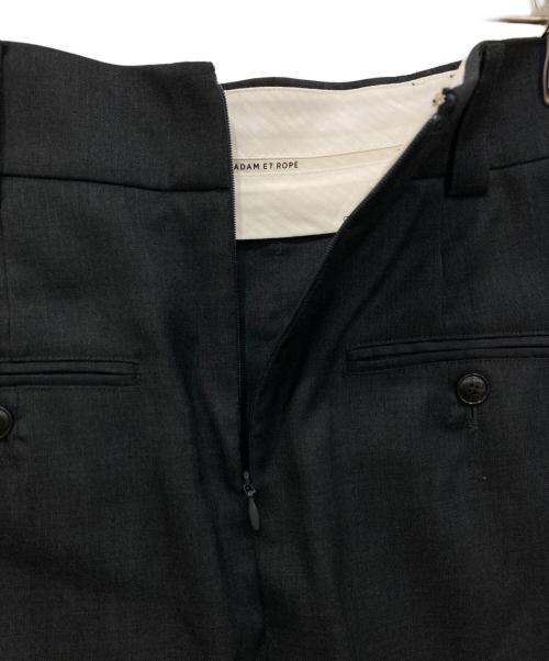 Adam et Rope（アダム エ ロペ）Adam et Rope (アダム エ ロペ) フロントプリーツスカート ネイビー サイズ:38の古着・服飾アイテム