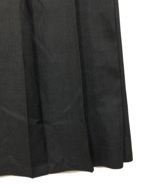 Adam et Rope（アダム エ ロペ）Adam et Rope (アダム エ ロペ) フロントプリーツスカート ネイビー サイズ:38の古着・服飾アイテム