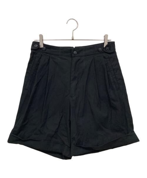 ISSEY MIYAKE（イッセイミヤケ）ISSEY MIYAKE (イッセイミヤケ) 2タックハーフパンツ ネイビー サイズ:Lの古着・服飾アイテム