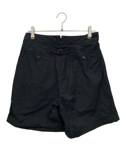 ISSEY MIYAKE（イッセイミヤケ）ISSEY MIYAKE (イッセイミヤケ) 2タックハーフパンツ ネイビー サイズ:Lの古着・服飾アイテム