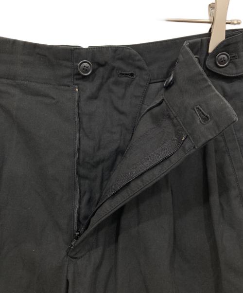 ISSEY MIYAKE（イッセイミヤケ）ISSEY MIYAKE (イッセイミヤケ) 2タックハーフパンツ ネイビー サイズ:Lの古着・服飾アイテム