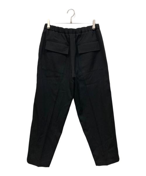 JIL SANDER（ジルサンダー）JIL SANDER (ジルサンダー) イージートラウザーパンツ ブラック サイズ:48の古着・服飾アイテム