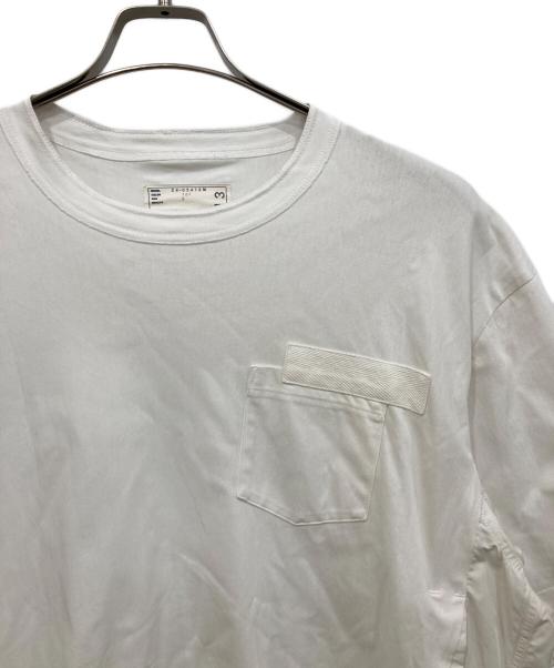 sacai（サカイ）sacai (サカイ) Cotton Jersey T-Shirt ホワイト サイズ:3の古着・服飾アイテム