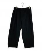 HOMME PLISSE ISSEY MIYAKEオム プリッセ イッセイ ミヤケ）の古着「プリーツパンツ」｜ブラック