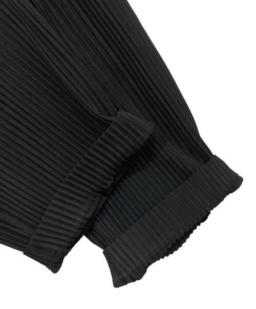 HOMME PLISSE ISSEY MIYAKE（オム プリッセ イッセイ ミヤケ）HOMME PLISSE ISSEY MIYAKE (オム プリッセ イッセイ ミヤケ) プリーツパンツ ブラック サイズ:3の古着・服飾アイテム