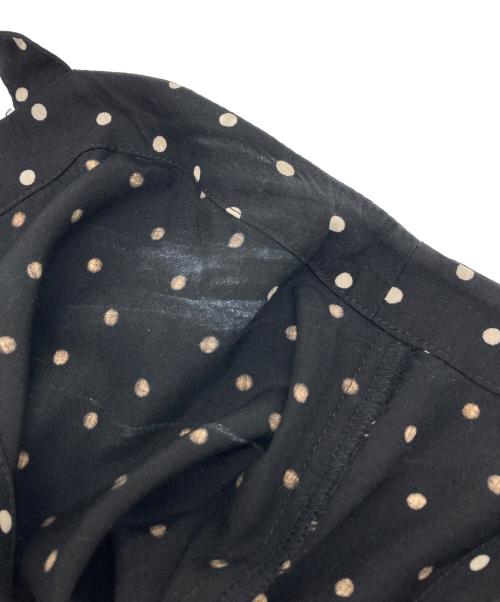 tricot COMME des GARCONS（トリココムデギャルソン）tricot COMME des GARCONS (トリココムデギャルソン) ドット柄キャミソールワンピース ブラック サイズ:Mの古着・服飾アイテム