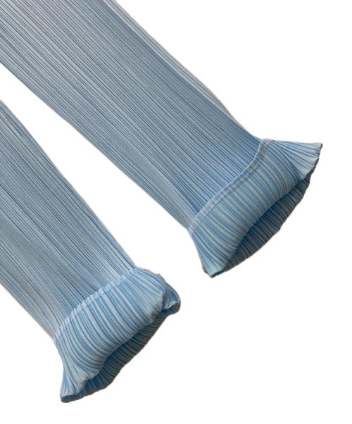 PLEATS PLEASE（プリーツプリーズ）PLEATS PLEASE (プリーツプリーズ) プリーツパンツ ブルー サイズ:2の古着・服飾アイテム