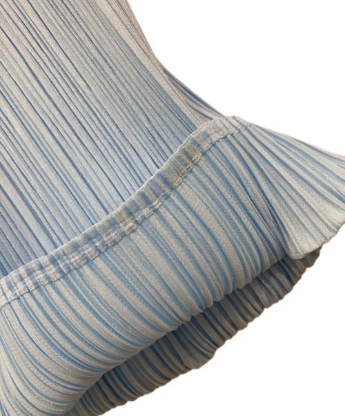 PLEATS PLEASE（プリーツプリーズ）PLEATS PLEASE (プリーツプリーズ) プリーツパンツ ブルー サイズ:2の古着・服飾アイテム