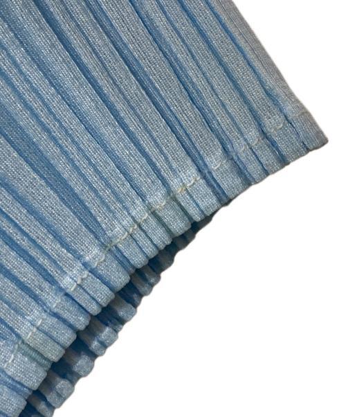 PLEATS PLEASE（プリーツプリーズ）PLEATS PLEASE (プリーツプリーズ) プリーツパンツ ブルー サイズ:2の古着・服飾アイテム