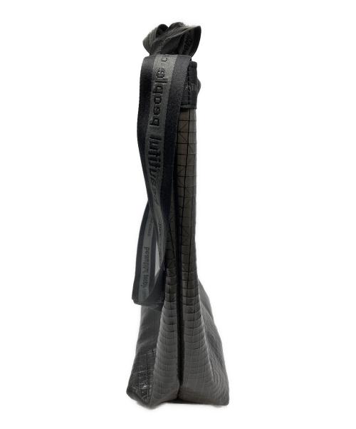 beautiful people（ビューティフルピープル）beautiful people (ビューティフルピープル) クリアトートバッグ ブラックの古着・服飾アイテム