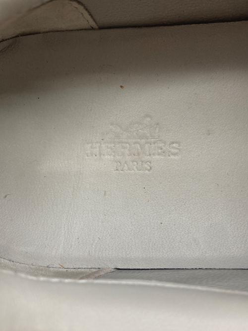 HERMES（エルメス）HERMES (エルメス) バウンシング スニーカー ベージュ サイズ:42.5の古着・服飾アイテム