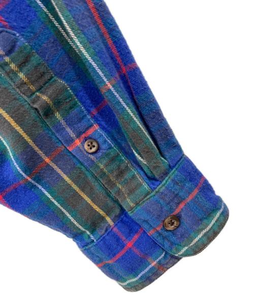 Eddie Bauer（エディーバウアー）Eddie Bauer (エディーバウアー) ボタンダウンチェックシャツ マルチカラー サイズ:XLの古着・服飾アイテム