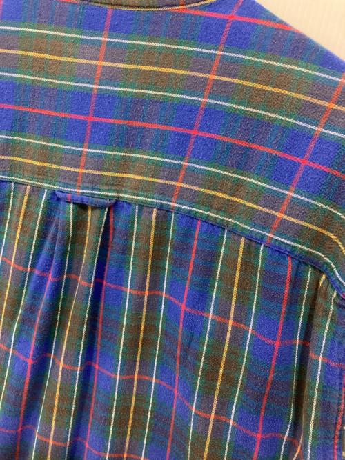 Eddie Bauer（エディーバウアー）Eddie Bauer (エディーバウアー) ボタンダウンチェックシャツ マルチカラー サイズ:XLの古着・服飾アイテム