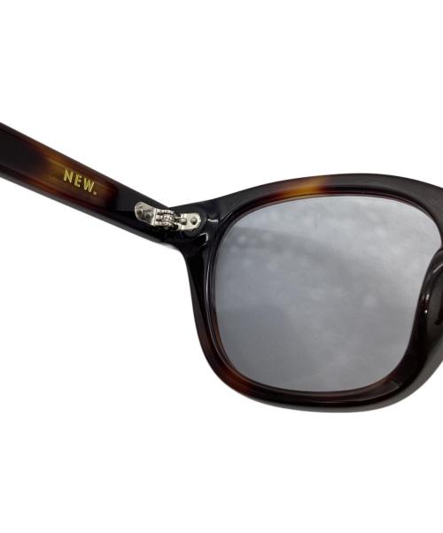 NEW.（ニュー）NEW. (ニュー) CHUMLEY'S サングラス ブラウンの古着・服飾アイテム