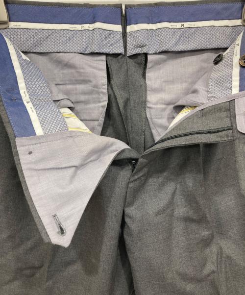 PT TORINO（ピーティートリノ）PT TORINO (ピーティートリノ) スラックス グレー サイズ:44の古着・服飾アイテム