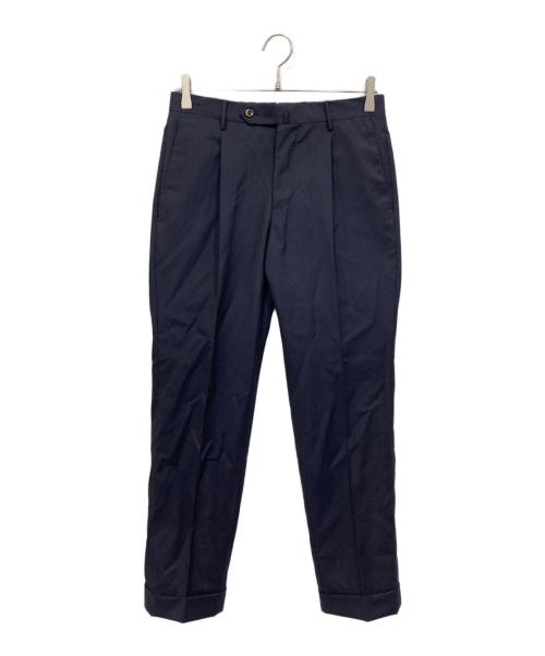 PT TORINO（ピーティートリノ）PT TORINO (ピーティートリノ) ウール ドレススラックスパンツ ネイビー サイズ:44の古着・服飾アイテム