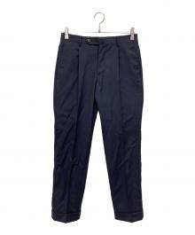 PT TORINO（ピーティートリノ）の古着「ウール ドレススラックスパンツ」｜ネイビー