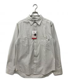 MARMOT（マーモット）の古着「ダンガリーシャツ」｜グレー