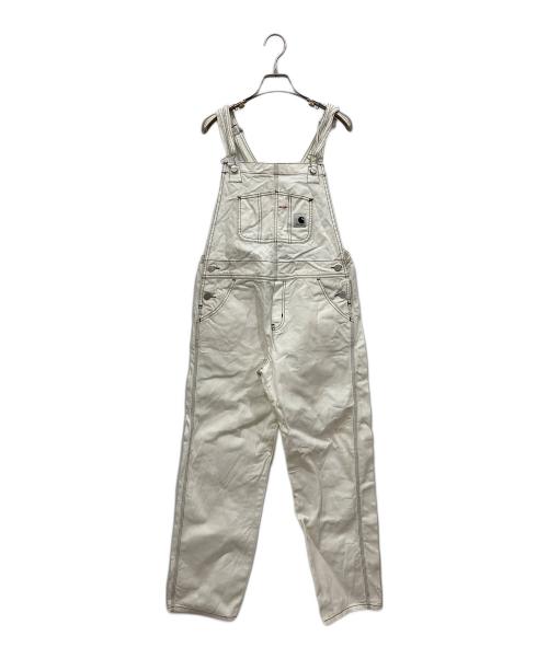 CarHartt（カーハート）CarHartt (カーハート) ビブオーバーオールストレート ホワイト サイズ:Sの古着・服飾アイテム