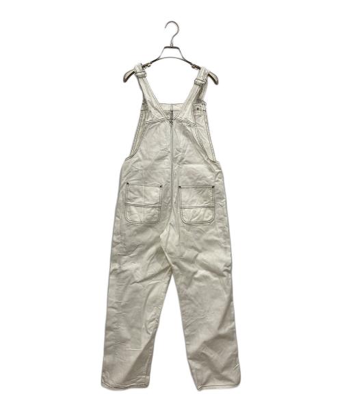 CarHartt（カーハート）CarHartt (カーハート) ビブオーバーオールストレート ホワイト サイズ:Sの古着・服飾アイテム