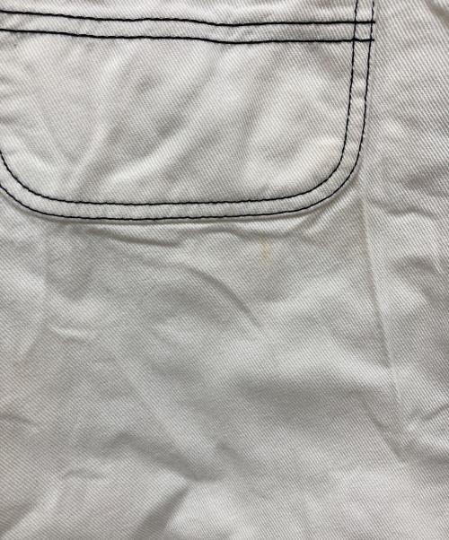 CarHartt（カーハート）CarHartt (カーハート) ビブオーバーオールストレート ホワイト サイズ:Sの古着・服飾アイテム